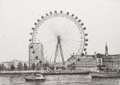 The London Eye by Vincent Alexander Booth